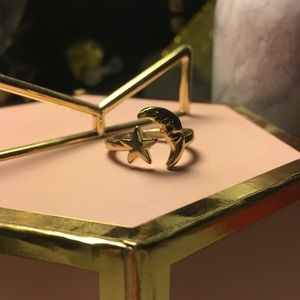 Star and Moon Ring